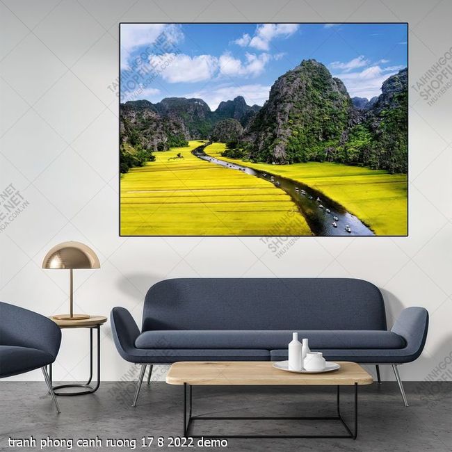 tranh phong canh ruong 17 8 2022